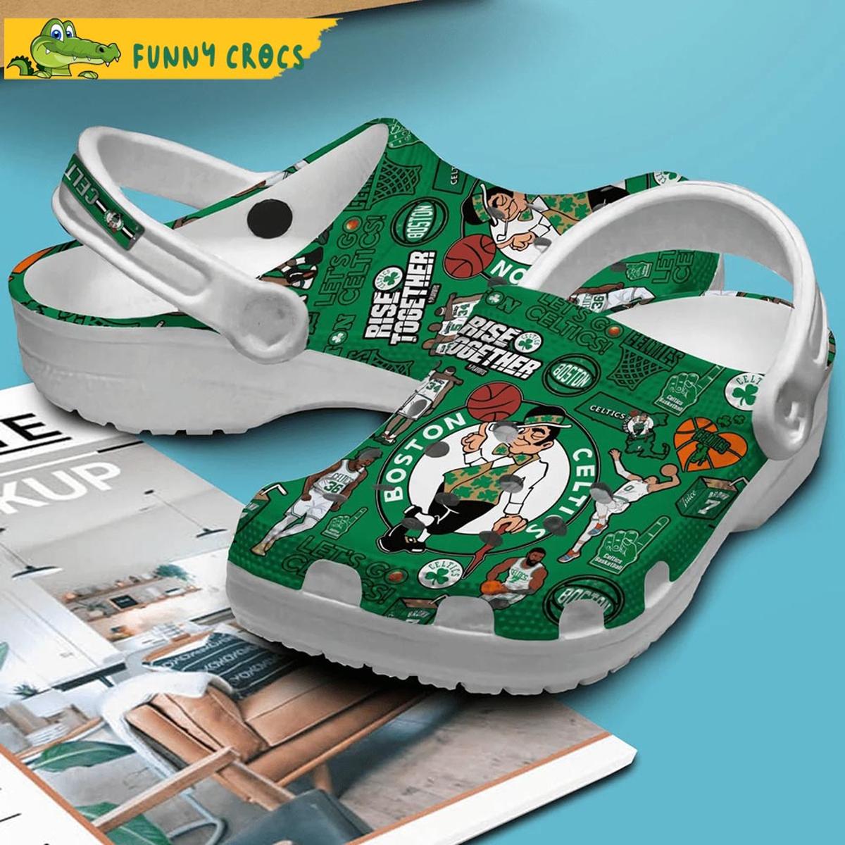 Boston Celtics Nba Crocs Shoes