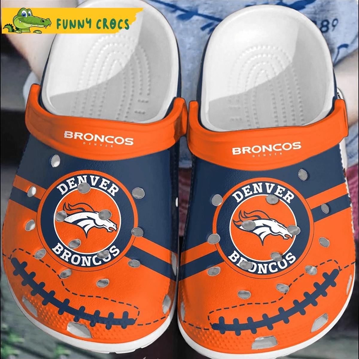 Best Personalized Denver Broncos Crocs Clog Shoes