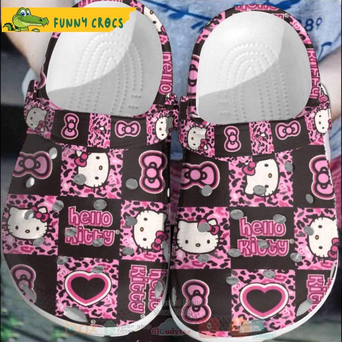 Candy Heart Hello Kitty Crocs Classic