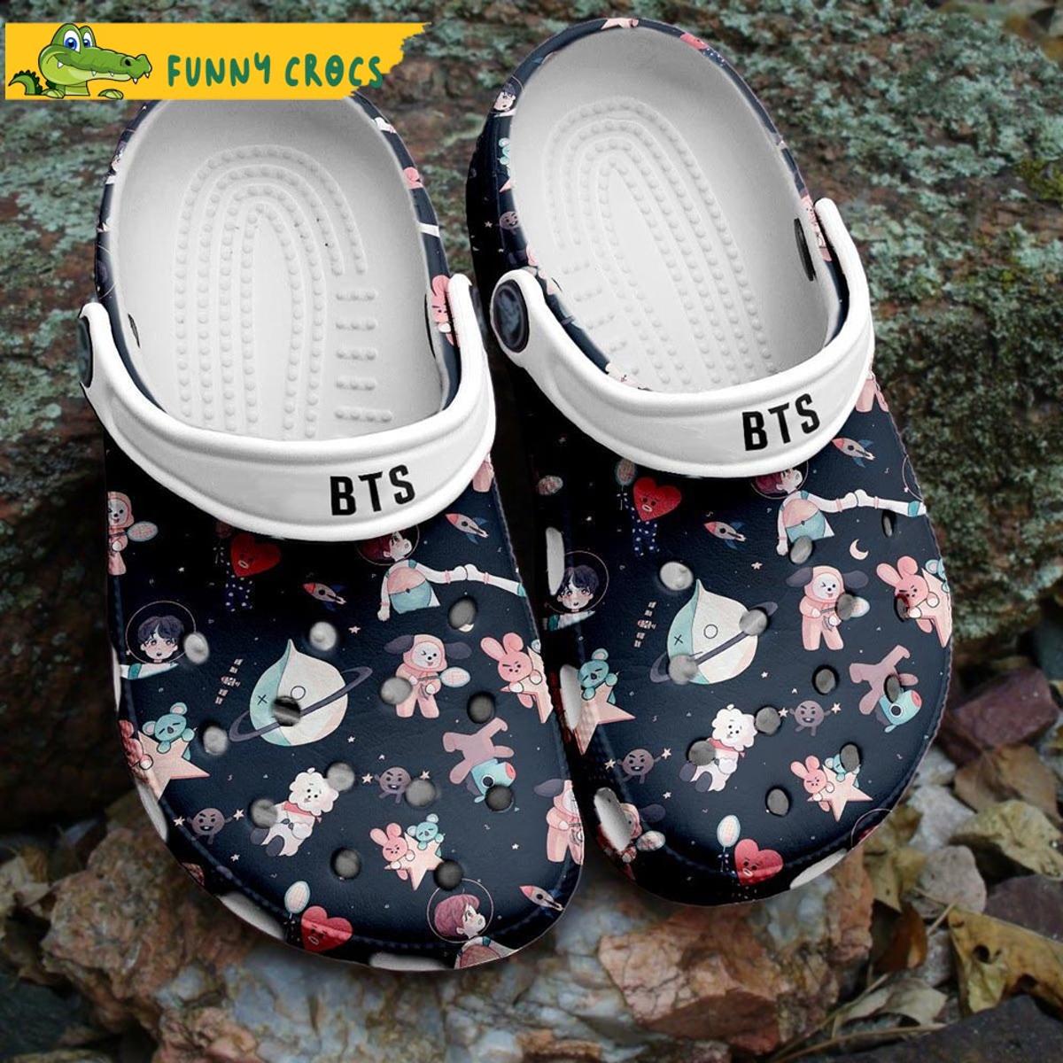 Bt21 Bts Crocs Sandals