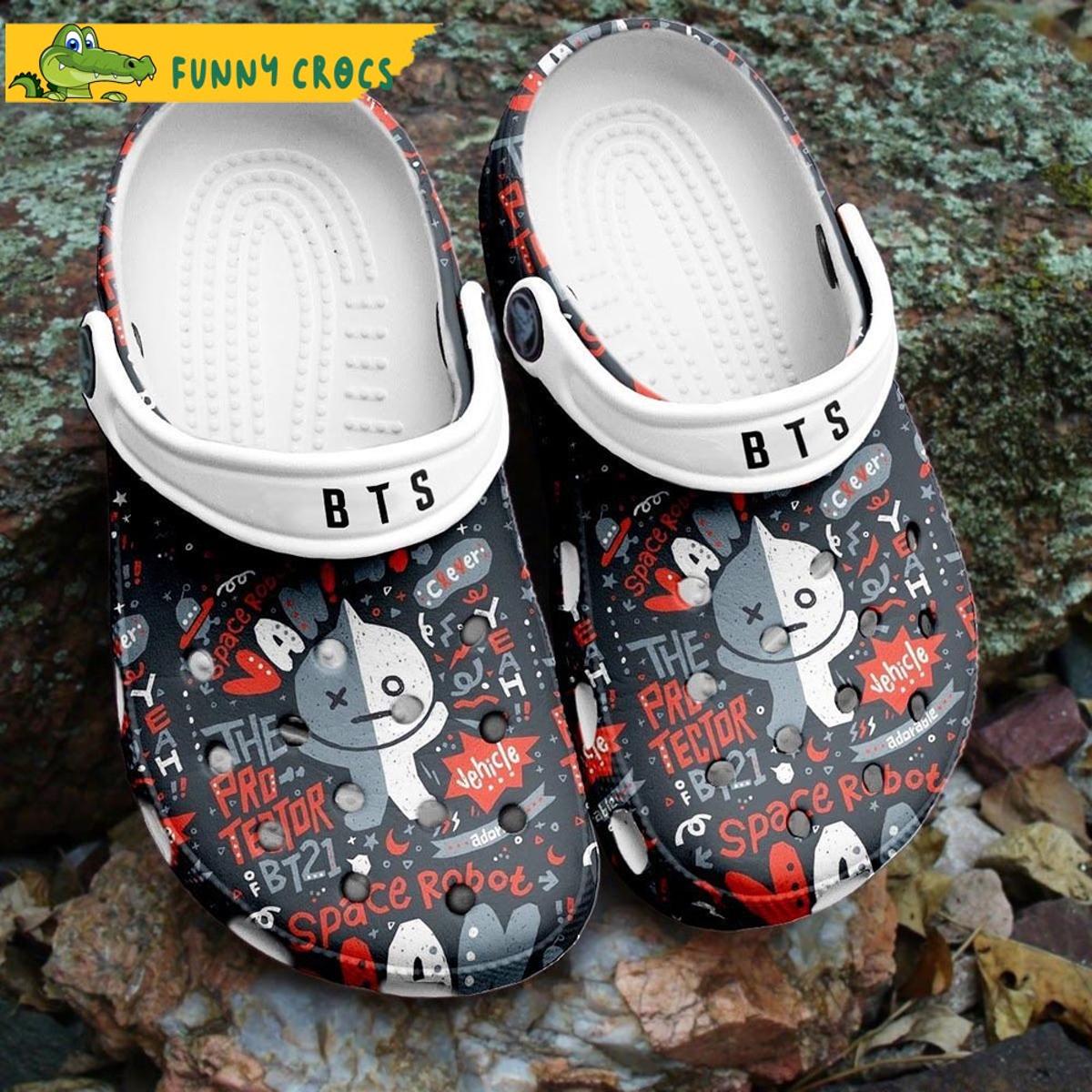 Bt21 Van Bts Crocs Sandals