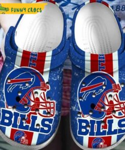 Buffalo Bills Football Helmet Nfl Crocs Clog
