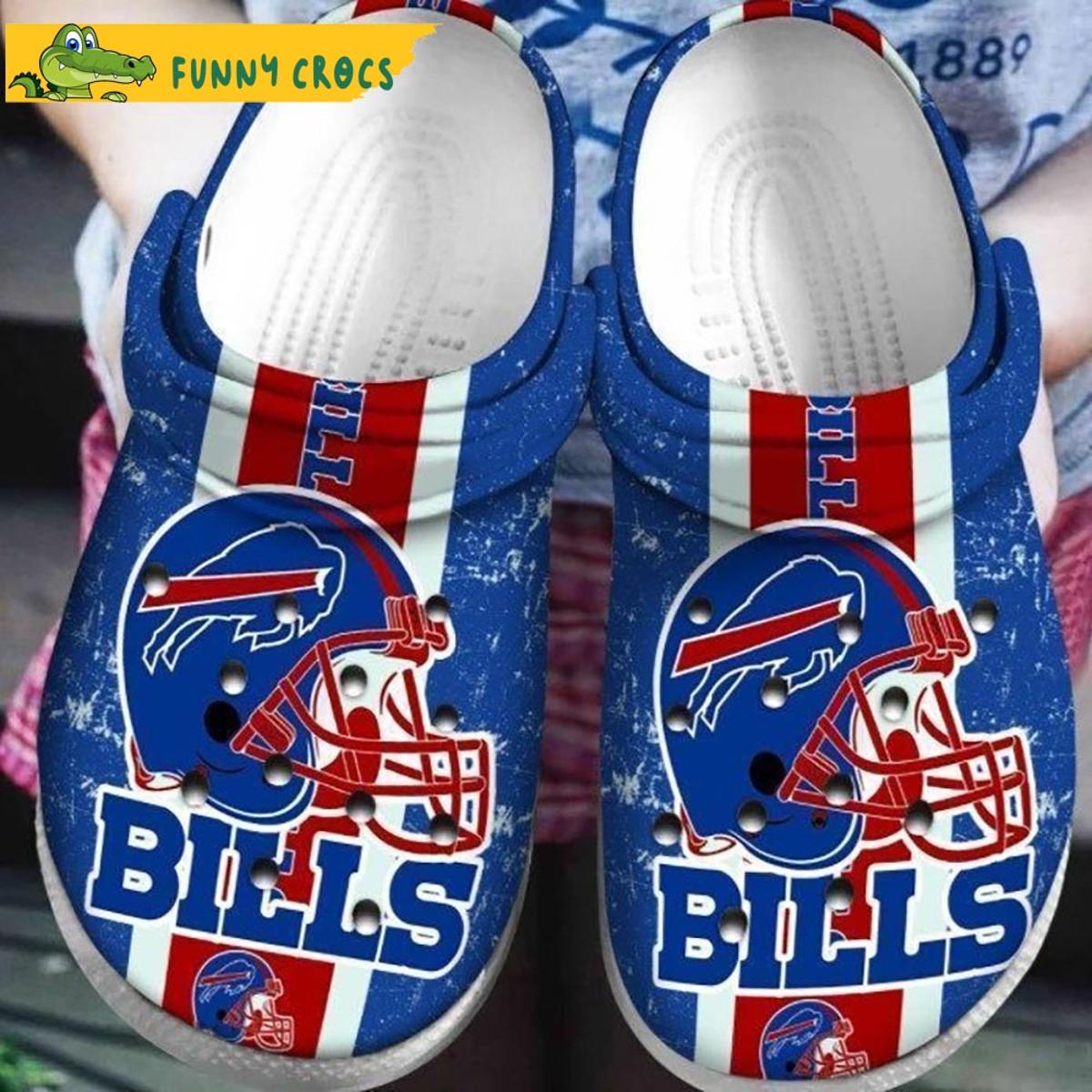 Custom Buffalo Bills Animal Print Crocs Slippers