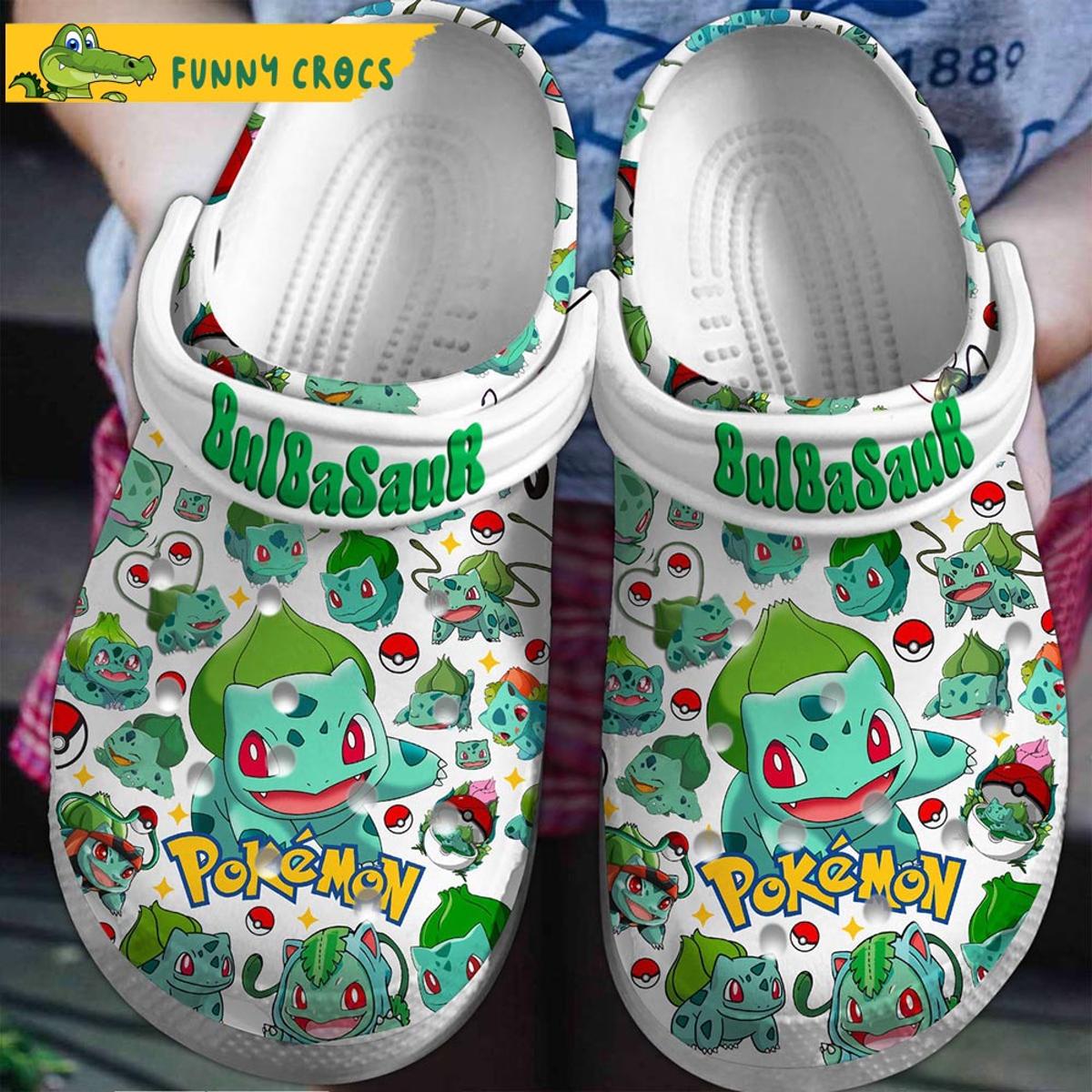 Cute Bulbasaurs Pokemon Crocs Clog