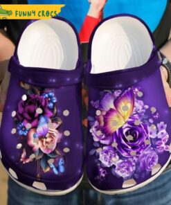 Butterfly Easy Spirit Crocs Shoes