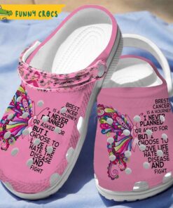 Breast Cancer Awareness With Sunflower Crocs Clog Shoes