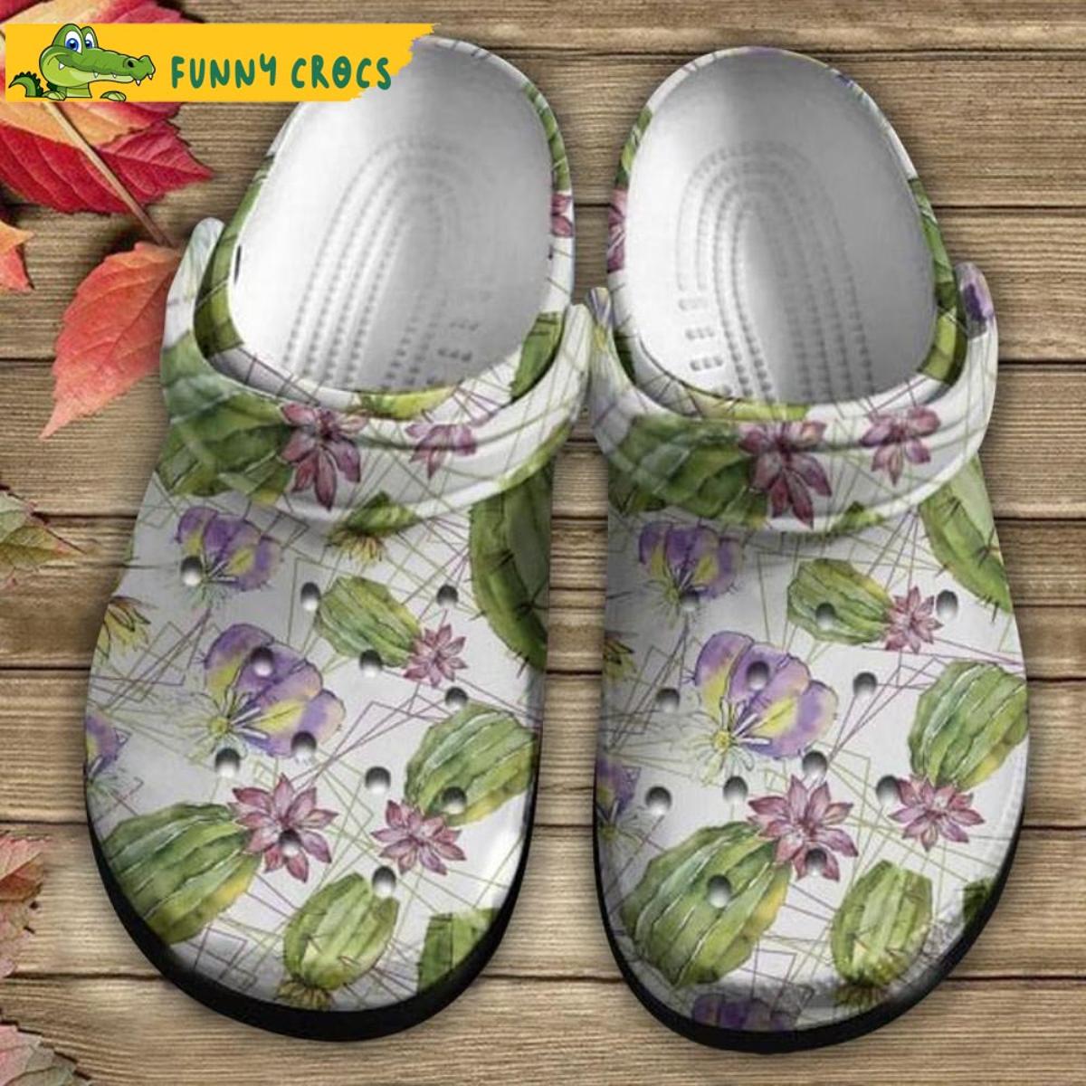 Butterfly Flowers Be Strong Be Beautiful Floral Crocs Sandals