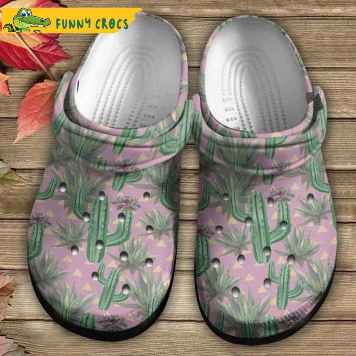 Cactus Don’t Be A Prick Gift For Lovers Floral Crocs Slippers