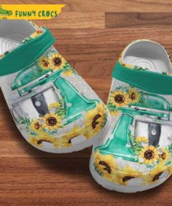 Pug Flowers Garden Floral Crocs Shoes