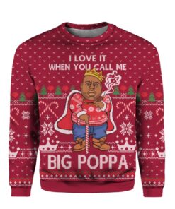 Call Me Poppa The Notorious Big Christmas Sweater