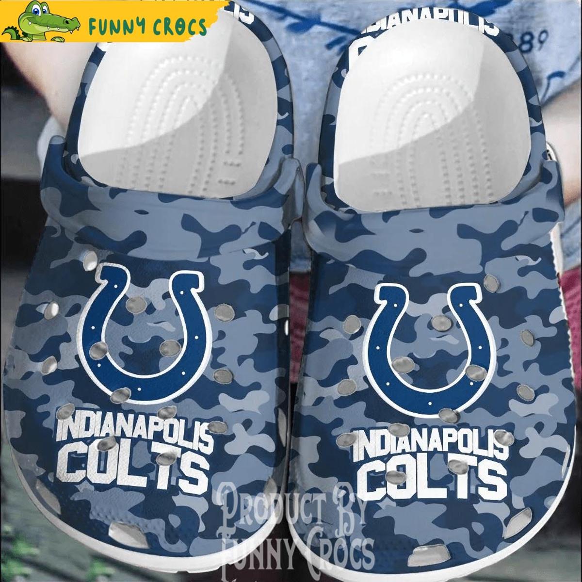 Indianapolis Colts Crocs Clog Slippers By Crocs Clog Slippers