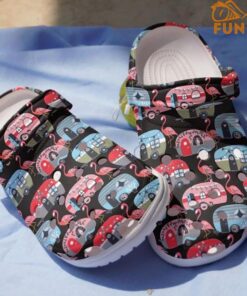 Camping Summer Flamingo Crocs 2023