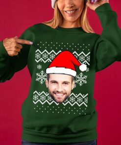 Candy Canes Snowflake Custom Ugly Sweater