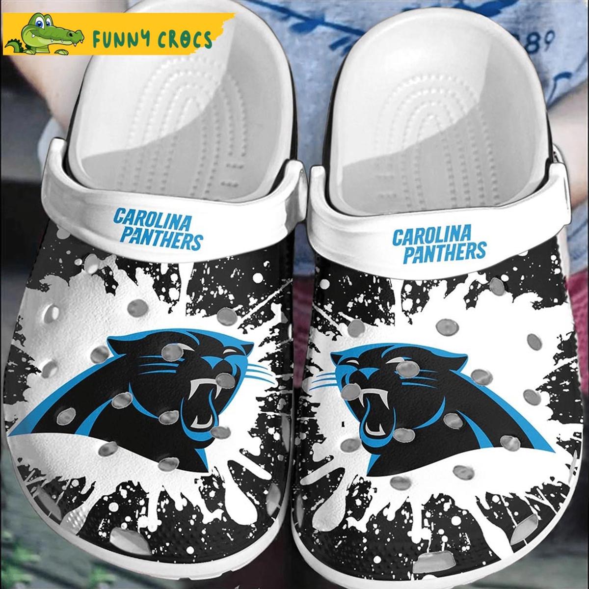 Carolina Panthers Nfl Crocs Shoes