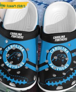 Carolina Panthers Logo Football Crocs Clog Shoes