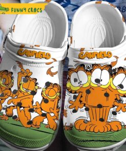Cartoon Crocs Garfield Shoes