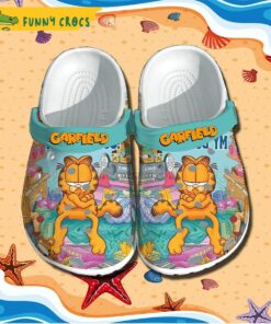 Cartoon Garfield Crocs Clog Shoes