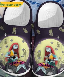 Cartoon Jack And Sally Crocs Classic