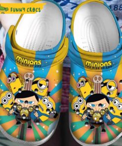 Cartoon Minion Crocs Clog Shoes