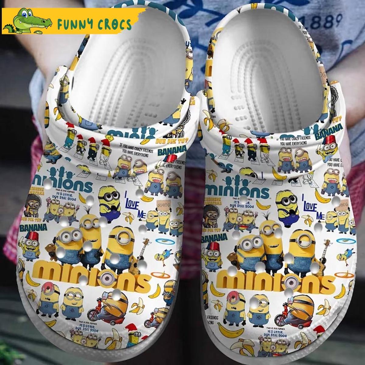 Swimming Cute Minion Crocs Sandals