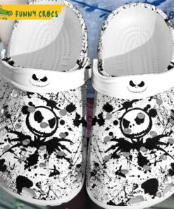 Cartoon Movie Art Jack Skellington Crocs Slippers