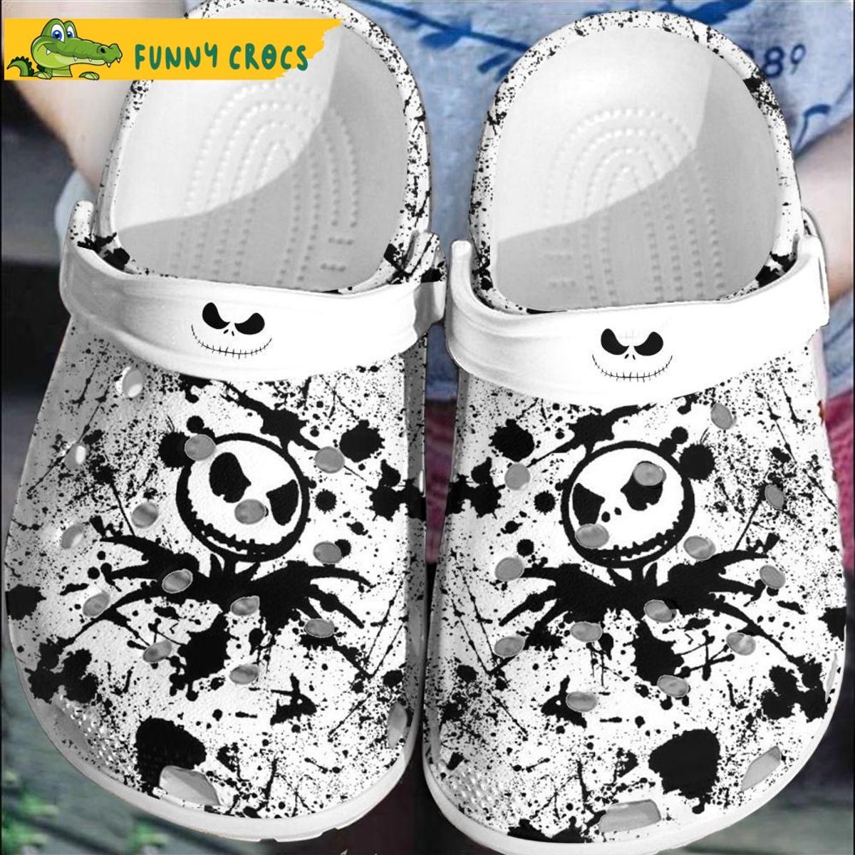 Cartoon Jack And Sally Crocs Classic