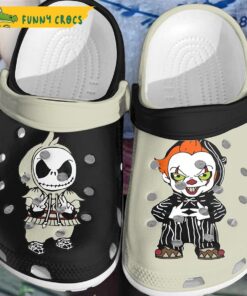 Cartoon Fllow Your Dreams Jack Skellington Crocs Clog Slippers