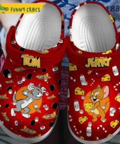 Cartoon Tom And Jerry Crocs Clogs Shoes