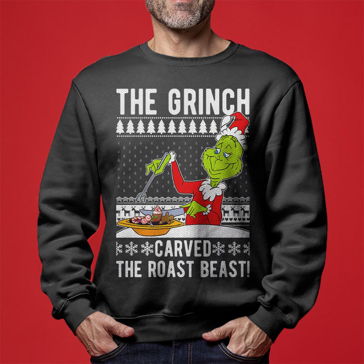 You Nauseate Me Grinch Ugly Christmas Sweater