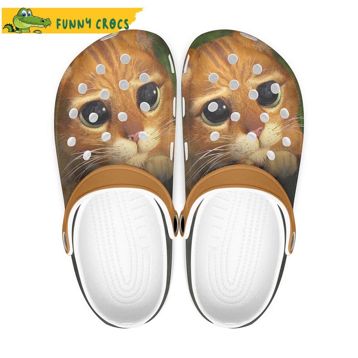 Cat Shrek Crocs Slippers
