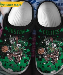 Celtics Crocs Sandals