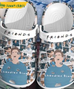 Chandler Bing Friends Crocs Clog Shoes