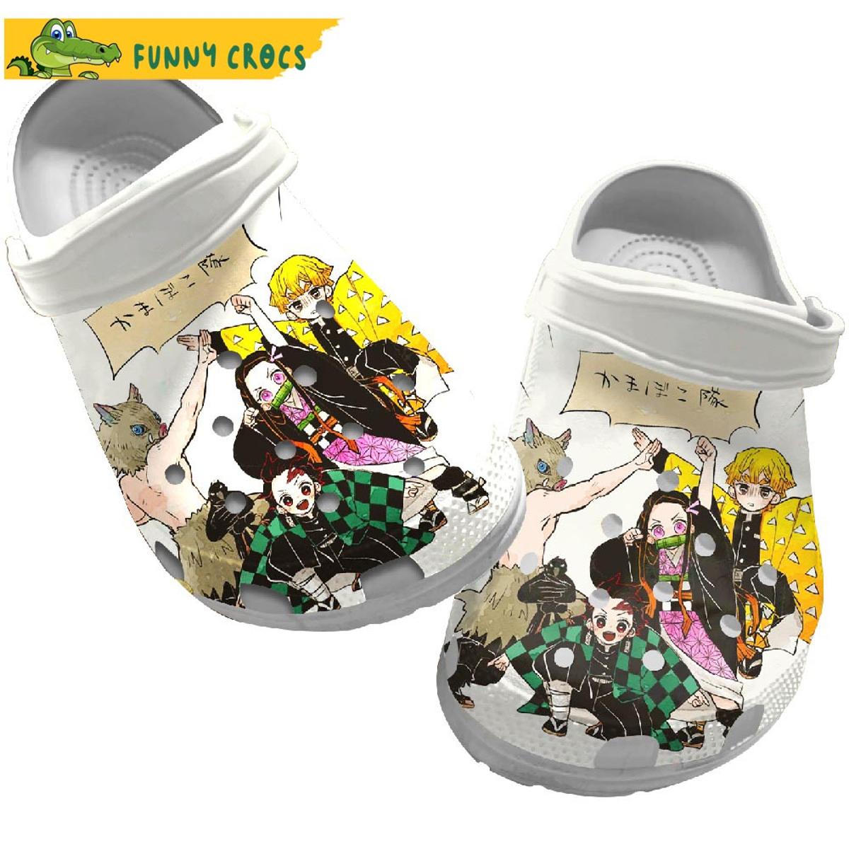 Cute Art Demon Slayer Crocs Sandals