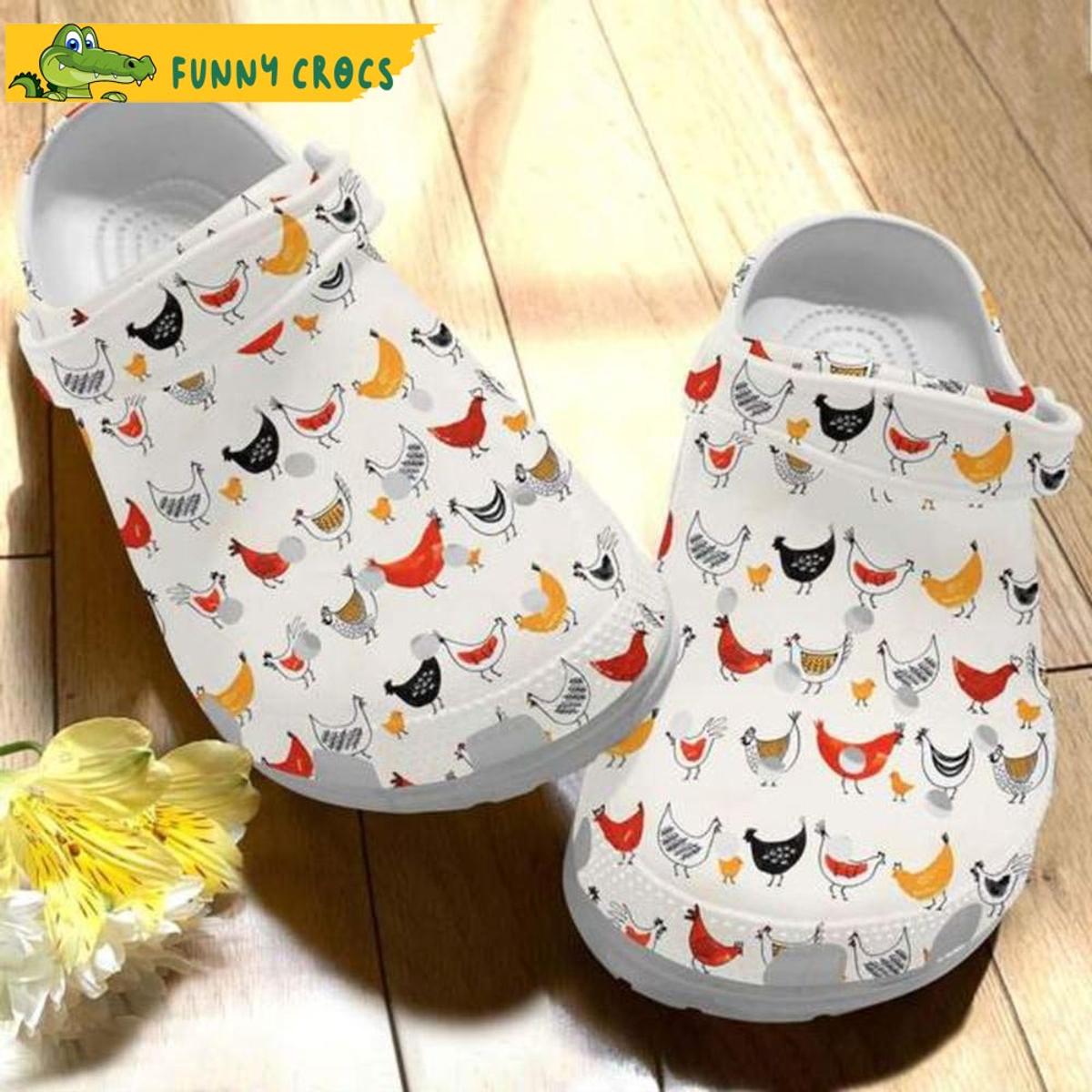 Chibi Chickens Crocs Shoes