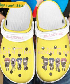 Chibi Yellow Blackpink Crocs