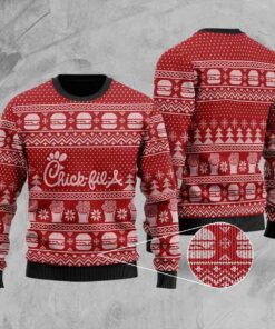 Chick-fil-a Funny Christmas Sweater