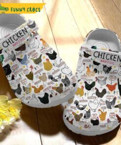 Chicken American Flag Crocs Shoes