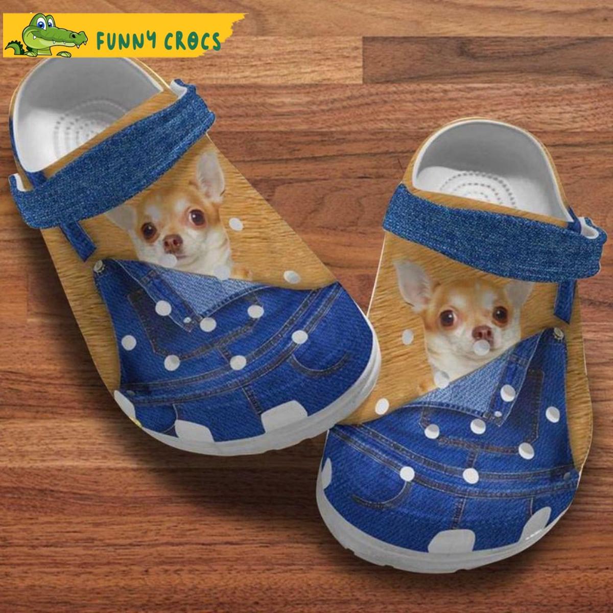 Funny Chihuahua Dog Crocs Shoes