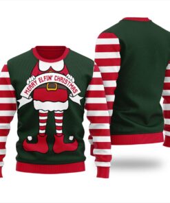 Christmas Elf Funny Christmas Sweater