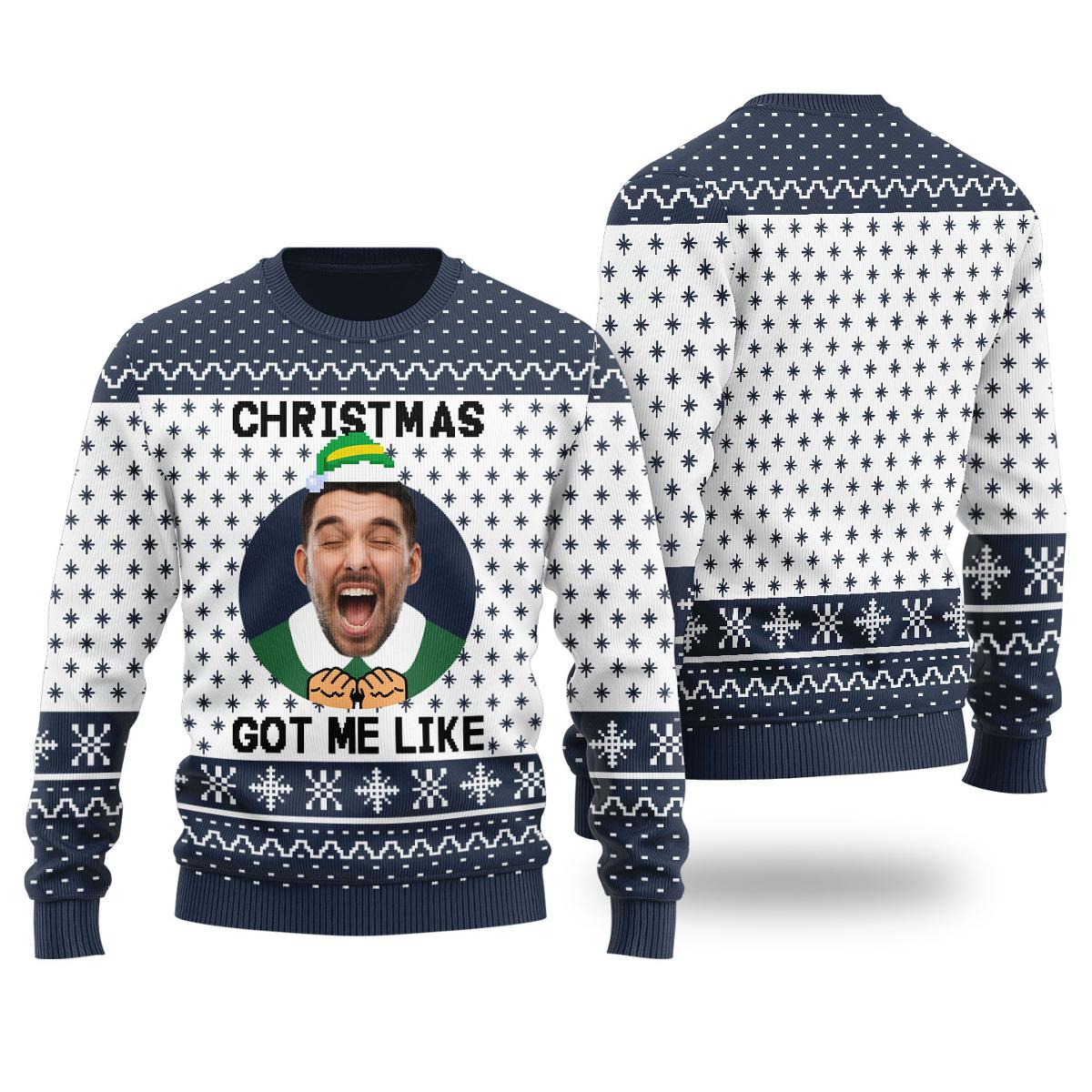 Santa Squad Mens Christmas Sweater