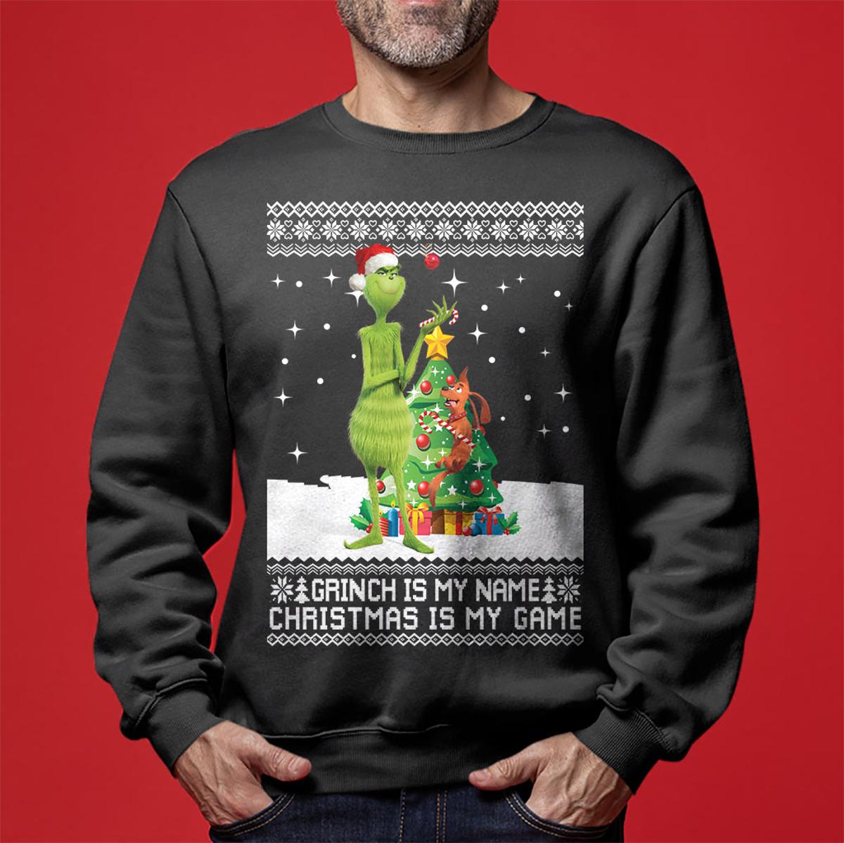 Christmas Without Ribbons Grinch Sweater