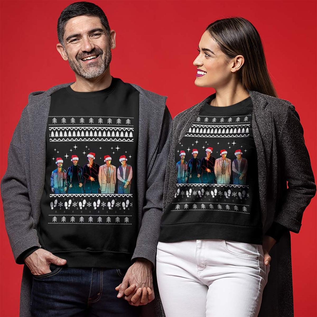 The Usual Suspects Womens Ugly Christmas Sweater