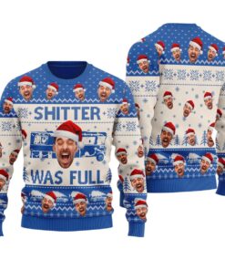 Hilarious Shitters Full Mens Ugly Christmas Sweater