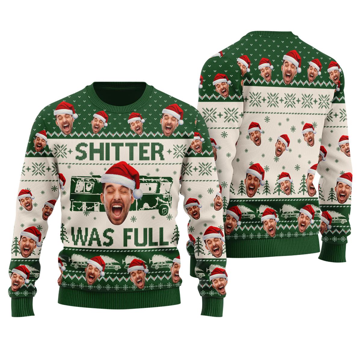 Tacky Shitters Full Funny Christmas Sweaters