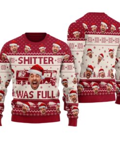 Hilarious Shitters Full Mens Ugly Christmas Sweater