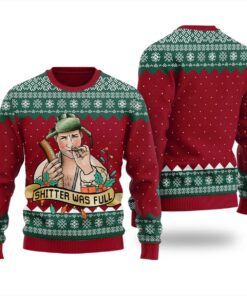 Christmas Vacation Shitters Full Ugly Xmas Sweaters