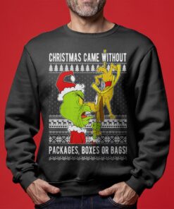 Christmas Without Packages Ugly Sweater