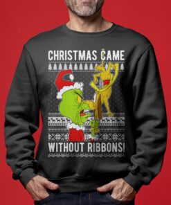 Christmas Without Ribbons Ugly Christmas Sweater