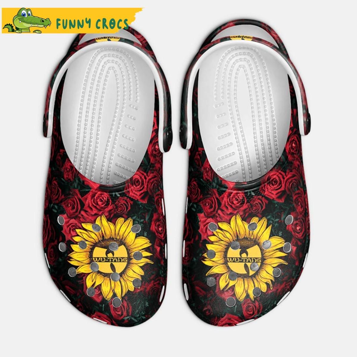 Colorful Clan Logo Wu Tang Crocs Clog Shoes