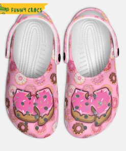 Clan Pink Logo Wu Tang Crocs Clog Shoes